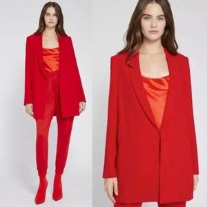 Alice + Olivia Jace Shawl Collar Oversized Blazer in Paprika (Red) …